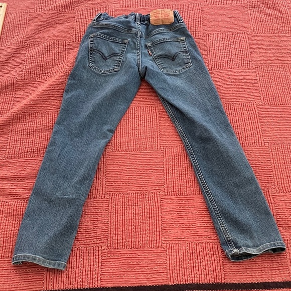 Levi's Kids size 8 years Blue 511 Jeans with cloth covered elasticized waist - Picture 2 of 16